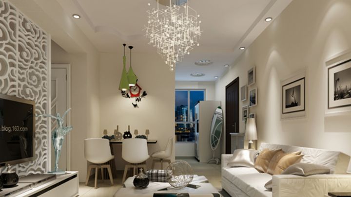 金山首府78㎡簡約風(fēng)格案例