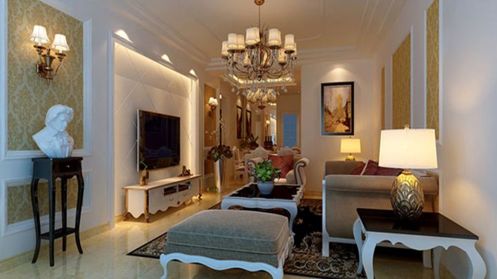 金域名邸78㎡簡歐風(fēng)格案例