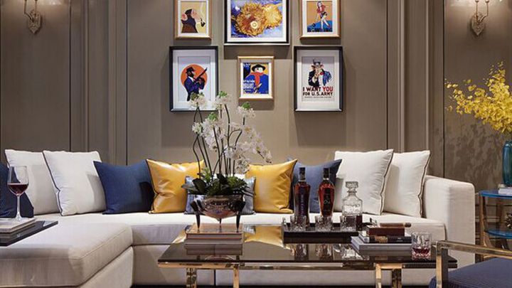 東湖灣180㎡現(xiàn)代歐式案例