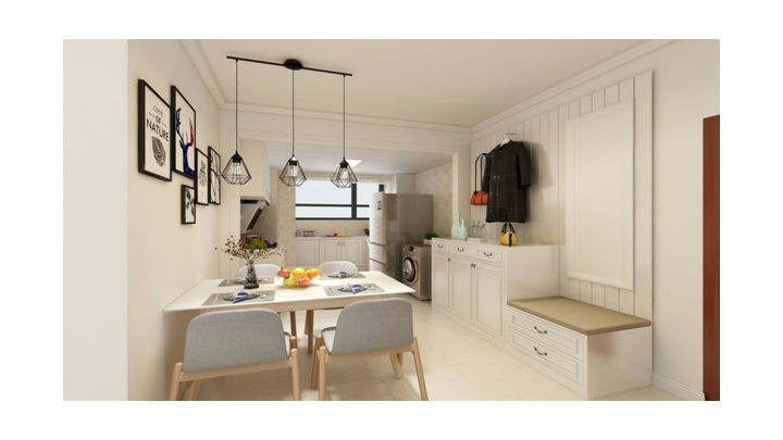 恒大學(xué)庭-92平米-6.3萬(wàn)元-如沐自然的look