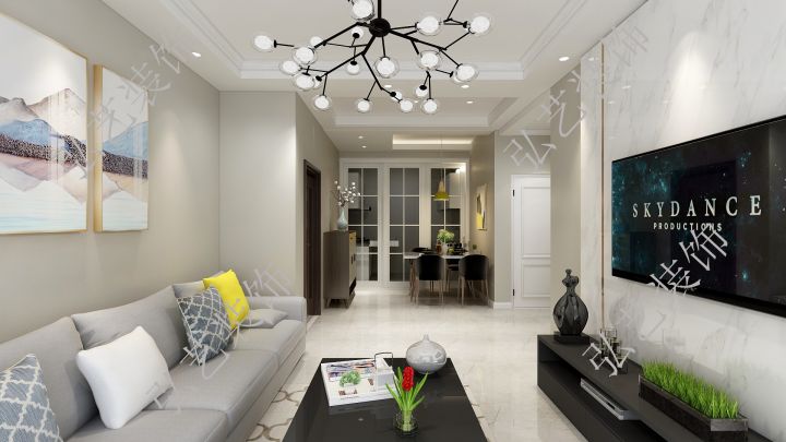 萬潤城-93平米-簡約風(fēng)格