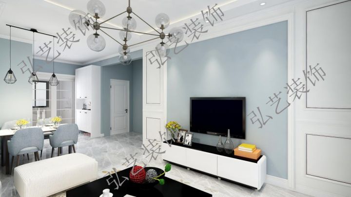 景泰翰林-89平米-北歐風(fēng)格