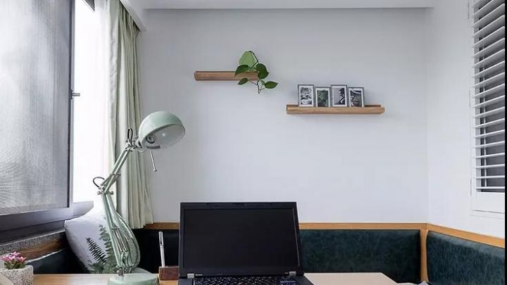 舒適北歐，榻榻米和書房簡直絕配！