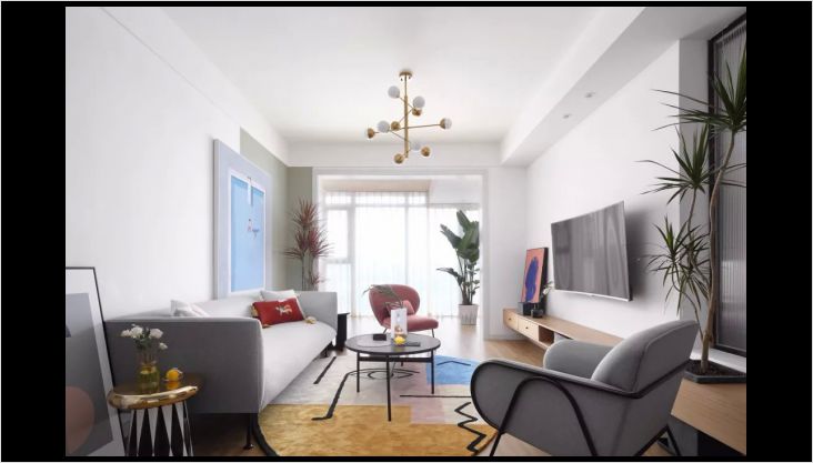 【室內(nèi)設(shè)計】100㎡現(xiàn)代簡約風(fēng)格案例分享