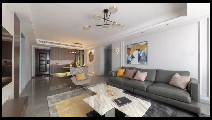 萬潤城-130平米-現(xiàn)代輕奢