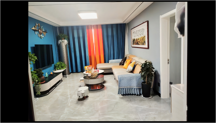 富景園103平米現(xiàn)代簡約風