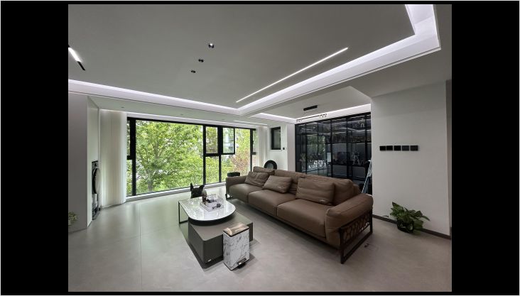 中海九樾126㎡實(shí)景