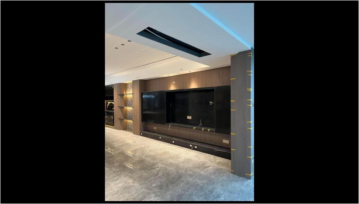 160平意式極簡(jiǎn)風(fēng)硬裝落地實(shí)景