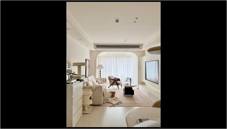 100㎡的奶油風(fēng)小家，溫馨舒適