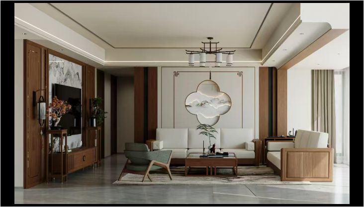 新中式136㎡，一眼萬年的東方韻味