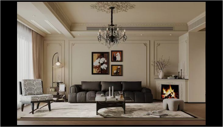 法式復(fù)古實景