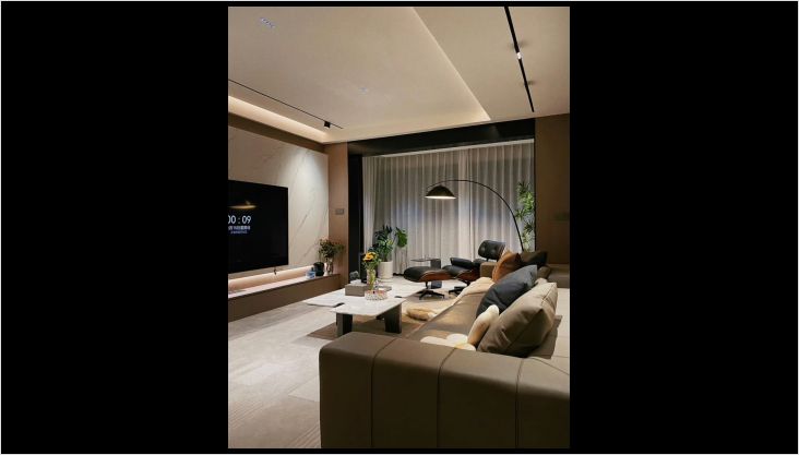 簡約風(fēng)無主燈，心安之處