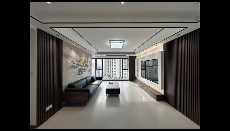 天正君悅府150㎡實(shí)景落地